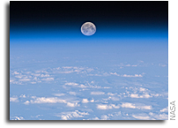 Photo: Moonrise As Seen From the Space Station
