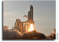 NASA's Shuttle Discovery Heads to Space Station on Its Final Mission