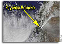 NASA/NOAA GOES Project Releases 2 Week Movie of Chilean Volcanic Eruption