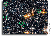 Hubble Finds Rare Blue Straggler Stars in Milky Way's Hub