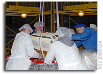 Photo: Kedr Smallsat Launched on Progress for Deployment by a Cosmonaut During EVA