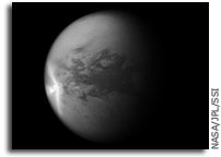 Image: Titan's Arrow-Shaped Storm