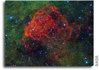 Star Explosion Leaves Behind a Rose