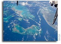 Photo: Tongue of the Ocean As Seen From Orbit