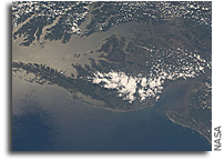 Image: Delmarva Peninsula As Seen From Orbit