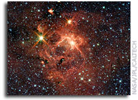 Photo: A Massive Star and Its Cradle