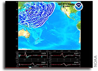 NOAA Animation: Honshu Tsunami Propagation Across The Pacific Basin