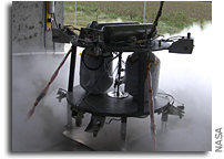 NASA Tests New Propulsion System for Robotic Lander Prototype