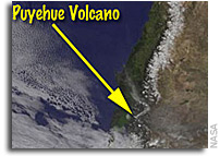 Image: Puyehue-Cordon volcano Eruption As Seen From Orbit 