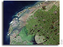 Image: Reclaimed Land in Afsluitdijk
