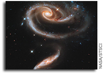 Image: UGC 1810 and UGC 1813: A 'Rose' Made of Galaxies