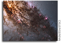 Image: Firestorm of Star Birth in Galaxy Centaurus A