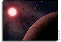 Artist's Concept: Compact Planetary System