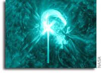 Sunspot Has Produced M-Class Flares, But No CMEs