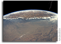 Image: the Himalayas and the Tibetan Plateau As Seen From the International Space Station
