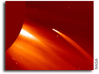 Catching a Comet's Death on Camera