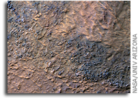 NASA MRO Image: Boulders on the Floor of Hellas Basin 