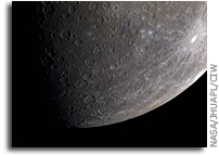 NASA MESSENGER Image of Mercury: Crater Debussy 