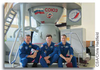 SpaceRef Canada Launches Canadian Astronaut Chris Hadfield Expedition 34/35 Special Feature 