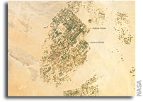 Photo: Agricultural Areas in Northern Saudi Arabia As Seen From Space