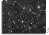 NASA LRO Image of the Moon: The Rays of Messier A