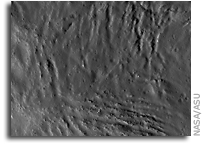 NASA LRO Image of the Moon: Fractures in Ohm's Melt