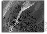 NASA LRO Image of the Moon: Inside Crater Pytheas