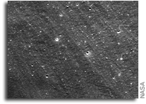 NASA LRO Image of the Moon: Smooth Ejecta