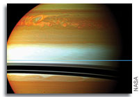Huge Burp At Saturn After Large Storm