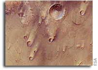 Mars Express Reveals Wind-blown Deposits on Mars