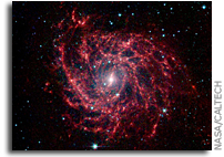 Image: Spider Web of Stars in Galaxy IC 342