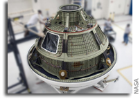 Orion Ground Test Vehicle Arrives at NASA Kennedy Space Center