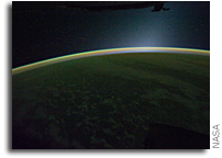 Photo: Looking Westward After Sunset From The International Space Station
