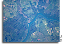 Image: Parana River Floodplain Along the Mato Grosso/Sao Paulo Border, Brazil