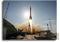 Expedition 31 Trio Blasts Off for International Space Station