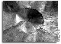 Dawn Sees New Surface Features on Asteroid Vesta