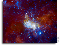 NASA's Chandra Finds Milky Way's Black Hole Grazing on Asteroids
