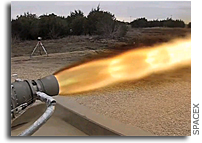 SpaceX Test Fires Advanced New Engine (with Video)