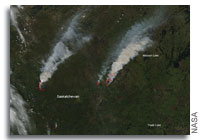 Fires in Northern Saskatchewan