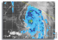 NASA Satellite Sees Tropical Storm Yagi Just South of Japan