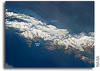 South Georgia Island As Seen From Space