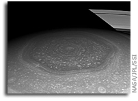 Saturn's North Polar Hexagon