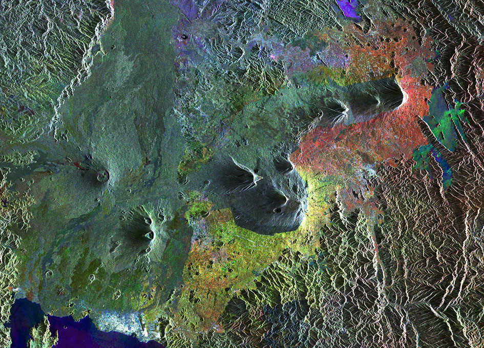 Earth from Space The Volcanoes of Central Africa SpaceRef