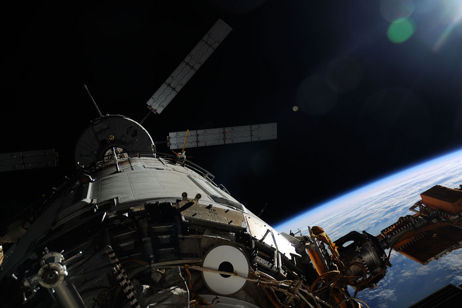 Space Station ATV-4 Rendezvous