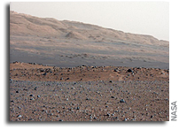 Wind, Not Water, May Have Formed Mount Sharp on Mars