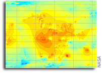 First Global Topographic Map of Titan