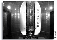 SpaceX Tests 5.2 Meter Fairing Separation Test