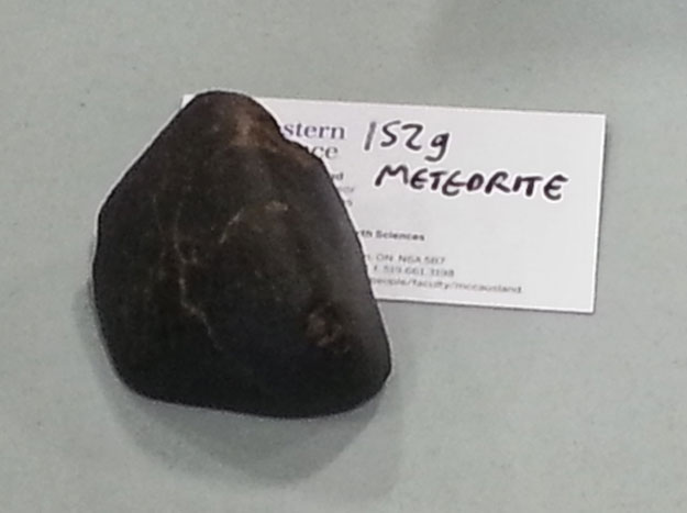 Small meteorite which could be similar to St. Thomas meteorite.