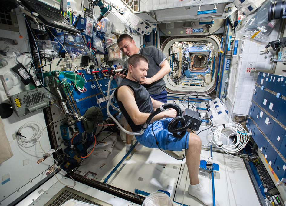 inside international space station