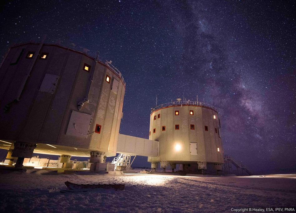 Concordia Research Station in the Antarctic Dark SpaceRef